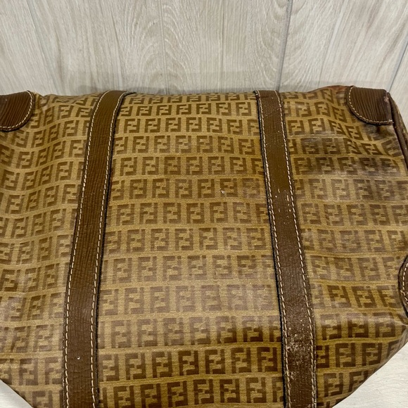 Vintage Fendi Zucca Mini Duffel Bag - Picture 9 of 13